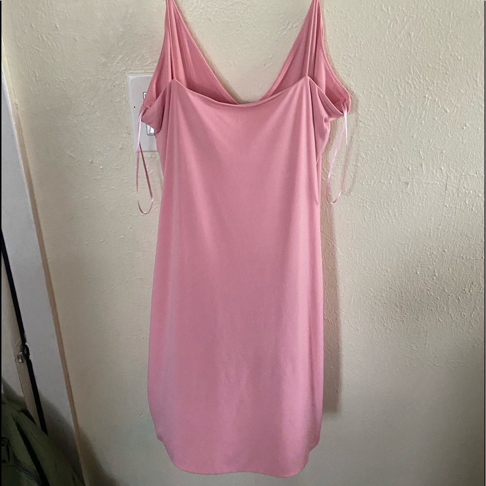 Pink dress size L